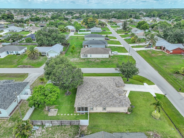 view of drone / aerial view