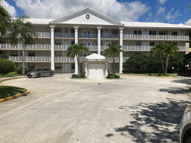 view of building exterior featuring a garage