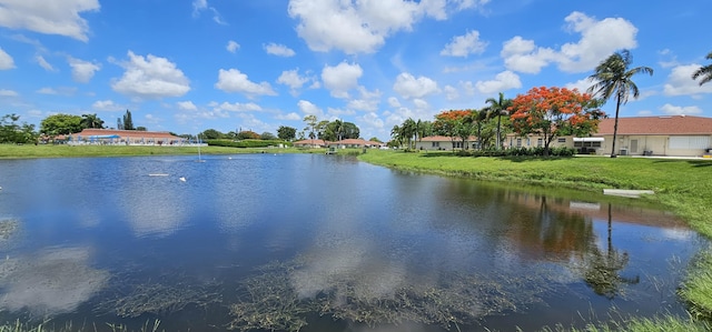 property view of water