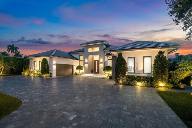 rear view of property with a patio area and an outdoor living space