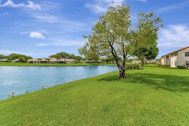 water view with a residential view