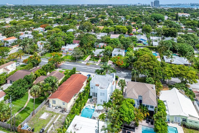 view of aerial view