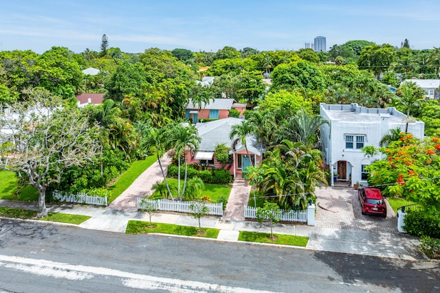 view of birds eye view of property