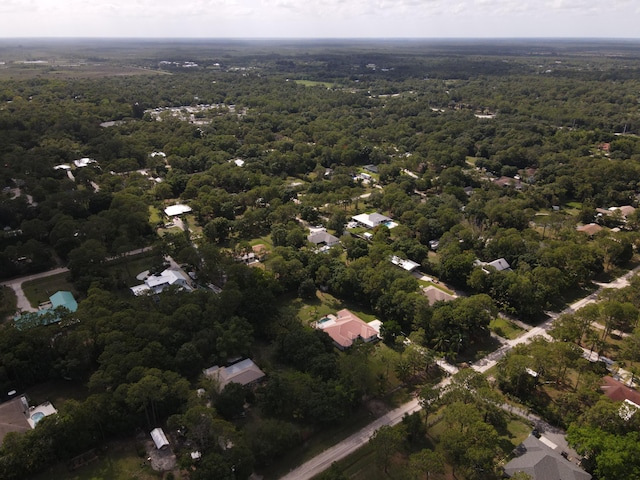 view of aerial view