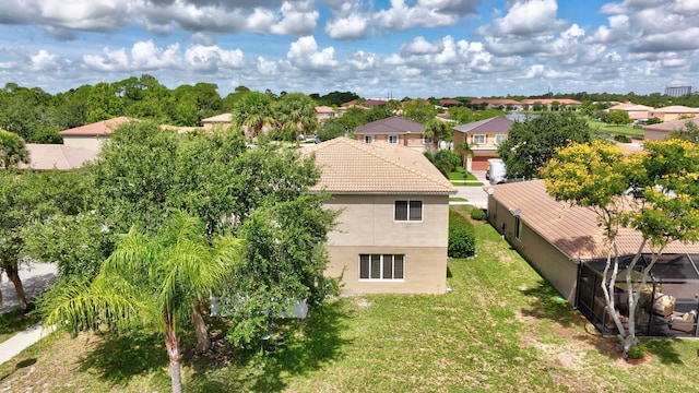 birds eye view of property featuring a residential view