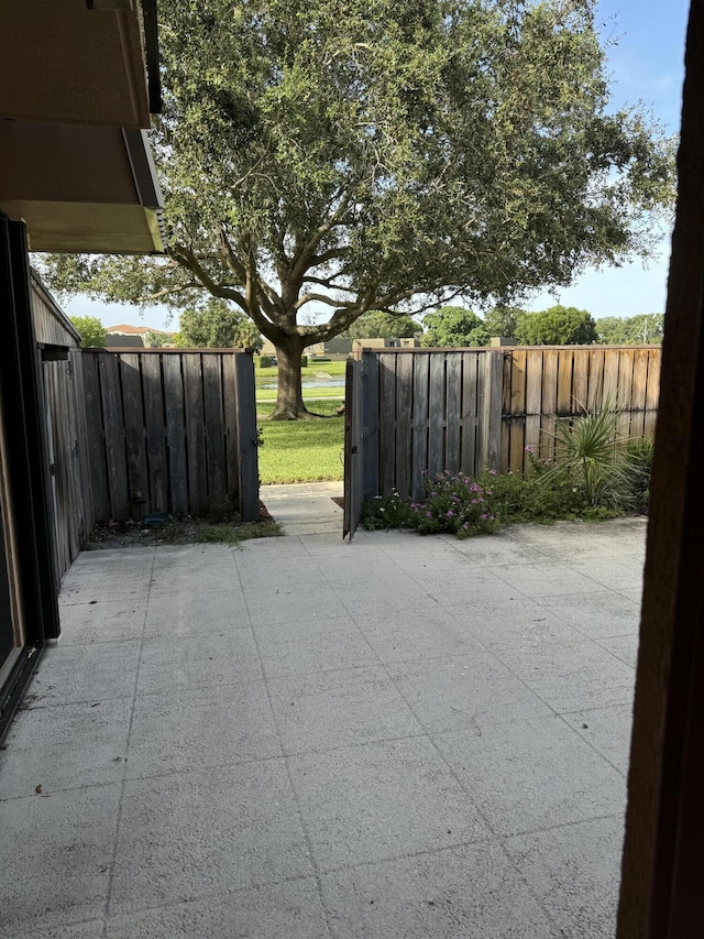 view of patio