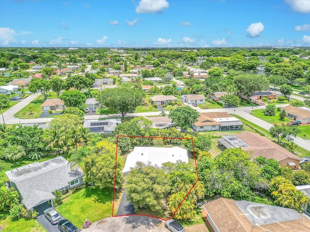 view of birds eye view of property