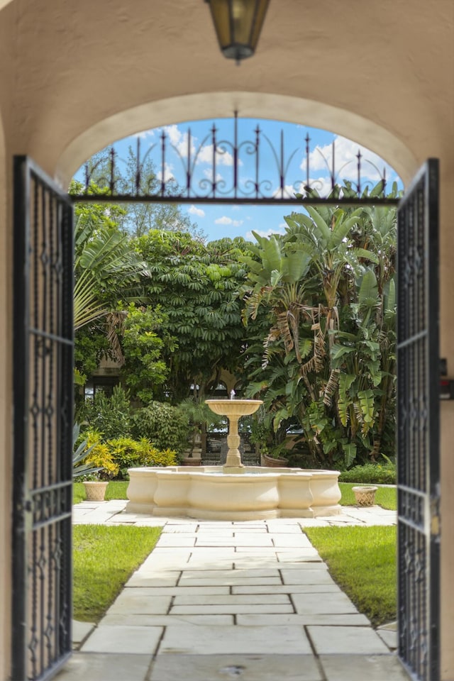 view of doorway