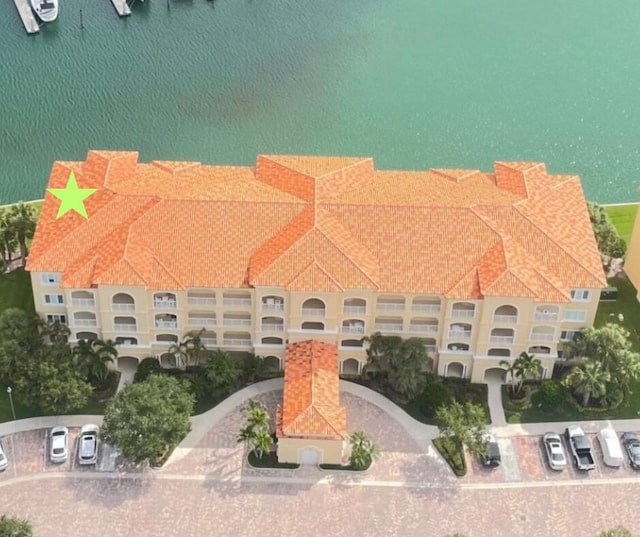 view of property featuring a water view