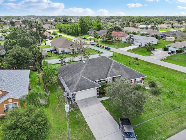 view of aerial view