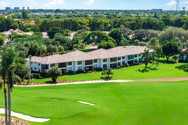 10093 Quail Covey Road Hibiscus N, Boynton Beach, FL 33436 - drone / aerial view of a golf club