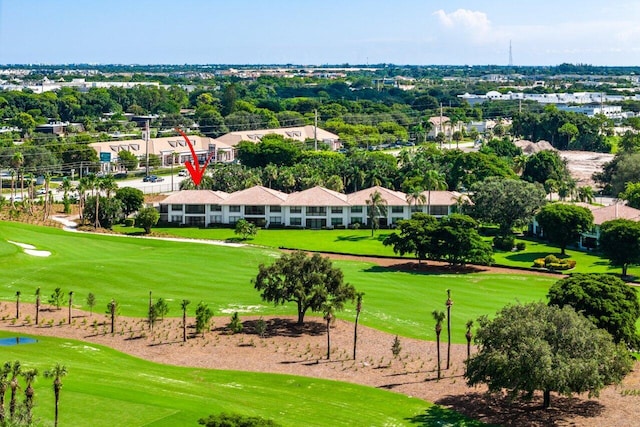 10093 Quail Covey Road Hibiscus N, Boynton Beach, FL 33436 - view of community featuring view of golf course and view of wooded area