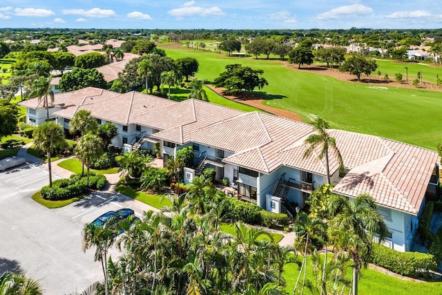 10093 Quail Covey Road Hibiscus N, Boynton Beach, FL 33436 - aerial perspective of suburban area with a golf course