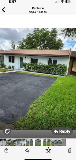 19453 NW 29th Ct NW, Miami Gardens, FL 33056 - view of single story home