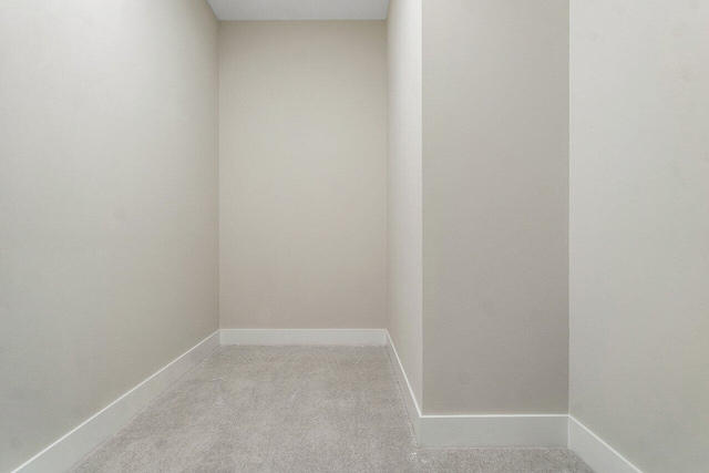 empty room with light carpet