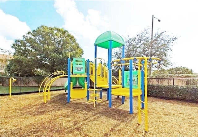 view of play area