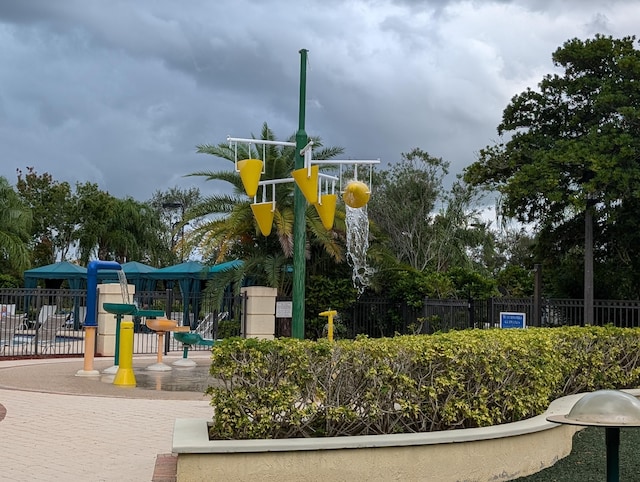 surrounding community featuring a playground