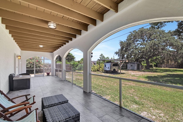 view of patio