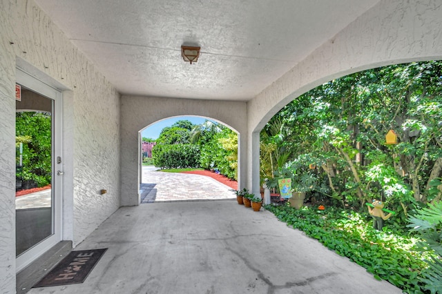 view of patio