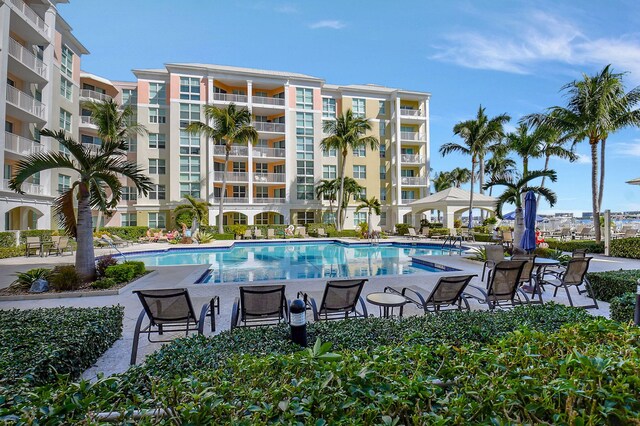 view of swimming pool