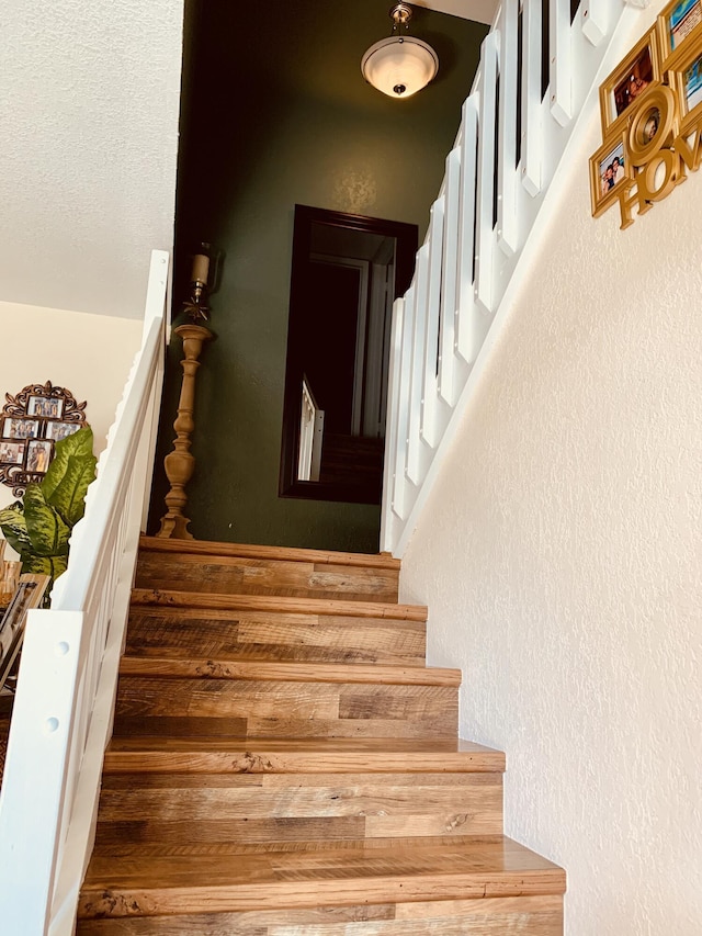 view of stairs