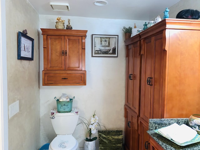 bathroom with toilet