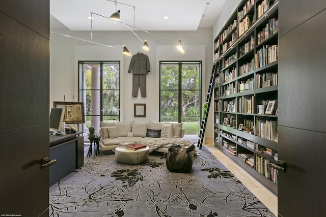 view of sitting room