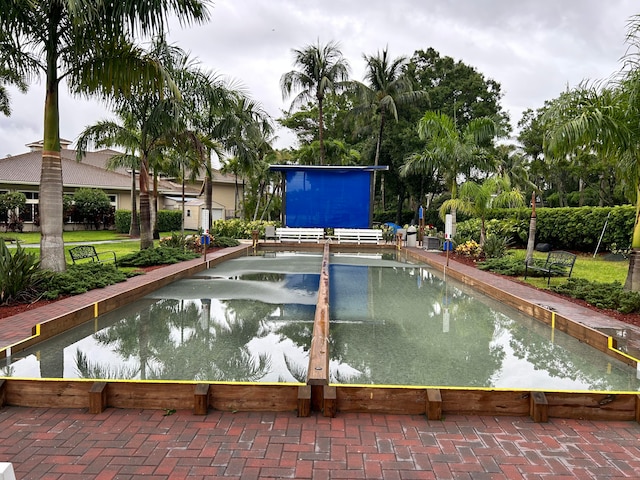 view of pool