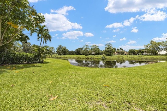 property view of water