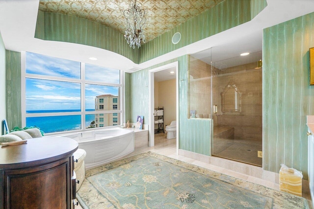 3740 S Ocean Blvd Unit 1708, Highland Beach, FL 33487 - balcony featuring a water view