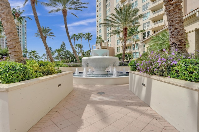 3740 S Ocean Blvd Unit 1708, Highland Beach, FL 33487 - birds eye view of property featuring a beach view and a water view