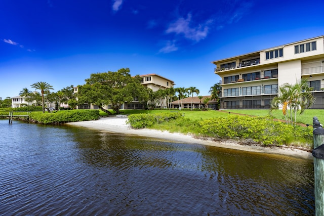 property view of water