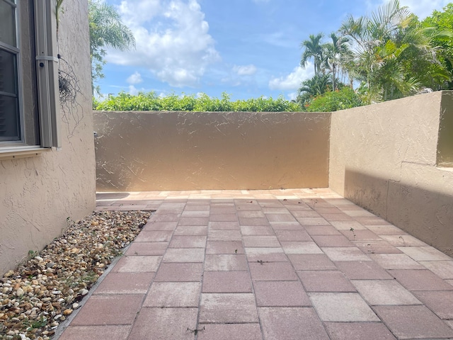 view of patio