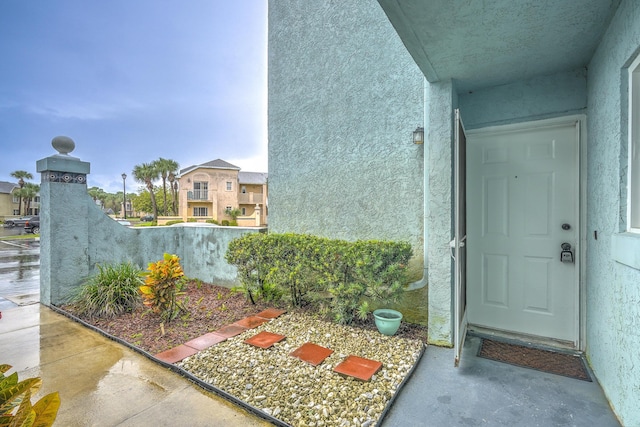 view of property entrance