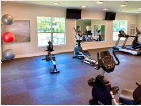 exercise room featuring plenty of natural light