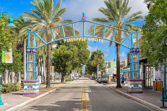 view of street