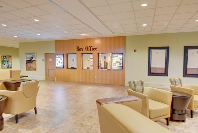 view of community lobby