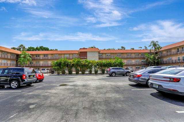 view of car parking