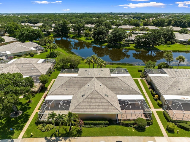 1217 NW Sun Terrace Cir Unit B, Port Saint Lucie, FL 34986 - aerial view of residential area featuring a nearby body of water