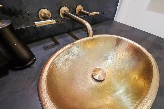 room details with a sink