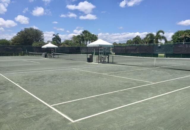 view of sport court