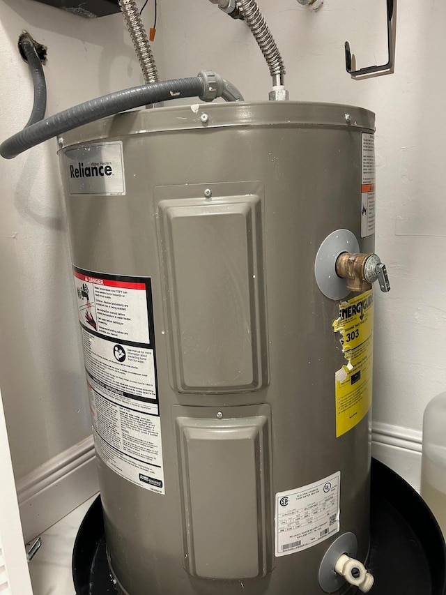 utilities with electric water heater