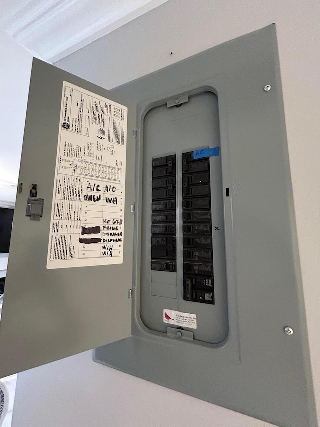 utilities featuring electric panel