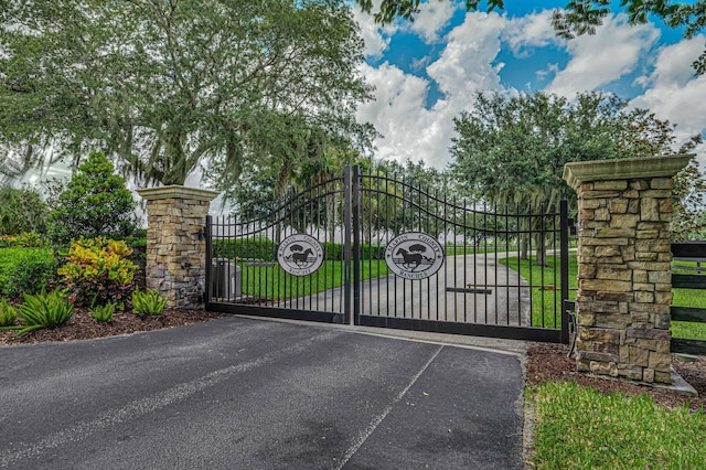 view of gate