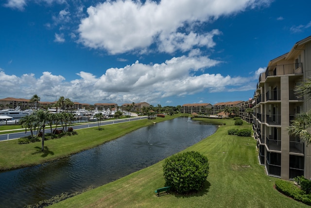 property view of water