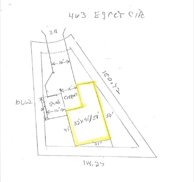 463 Egret Cir, Barefoot Bay, FL 32976