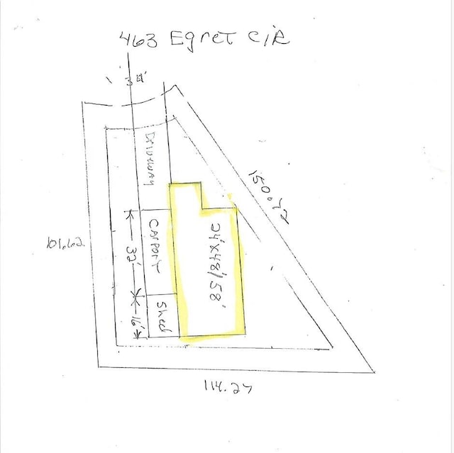 463 Egret Cir, Barefoot Bay, FL 32976