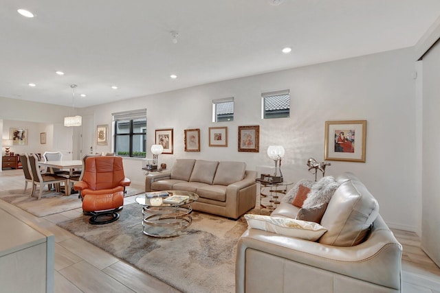 view of living room