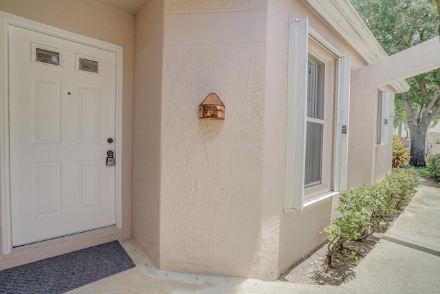 view of entrance to property