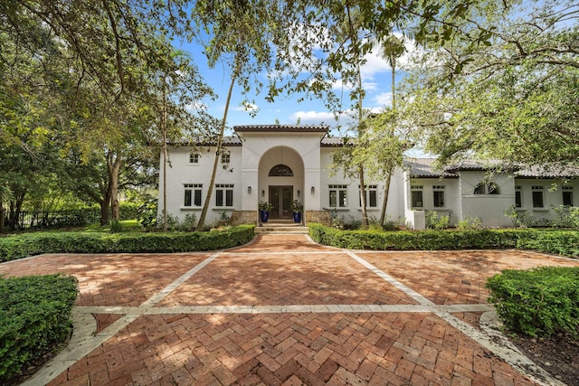 view of mediterranean / spanish home